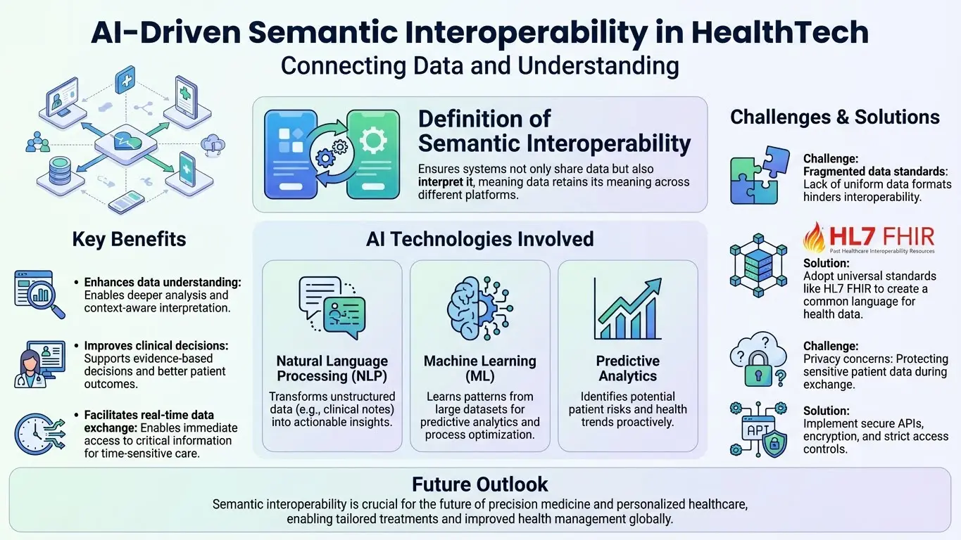 AI Semantic Interoperability Health IT Trends: Revolutionizing HealthTech in 2025