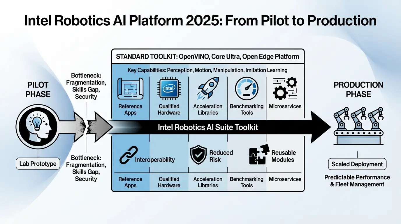 Intel Robotics AI Platform 2026: A Major Leap for Production AI 2 Intel Robotics AI Platform 2025 Architecture