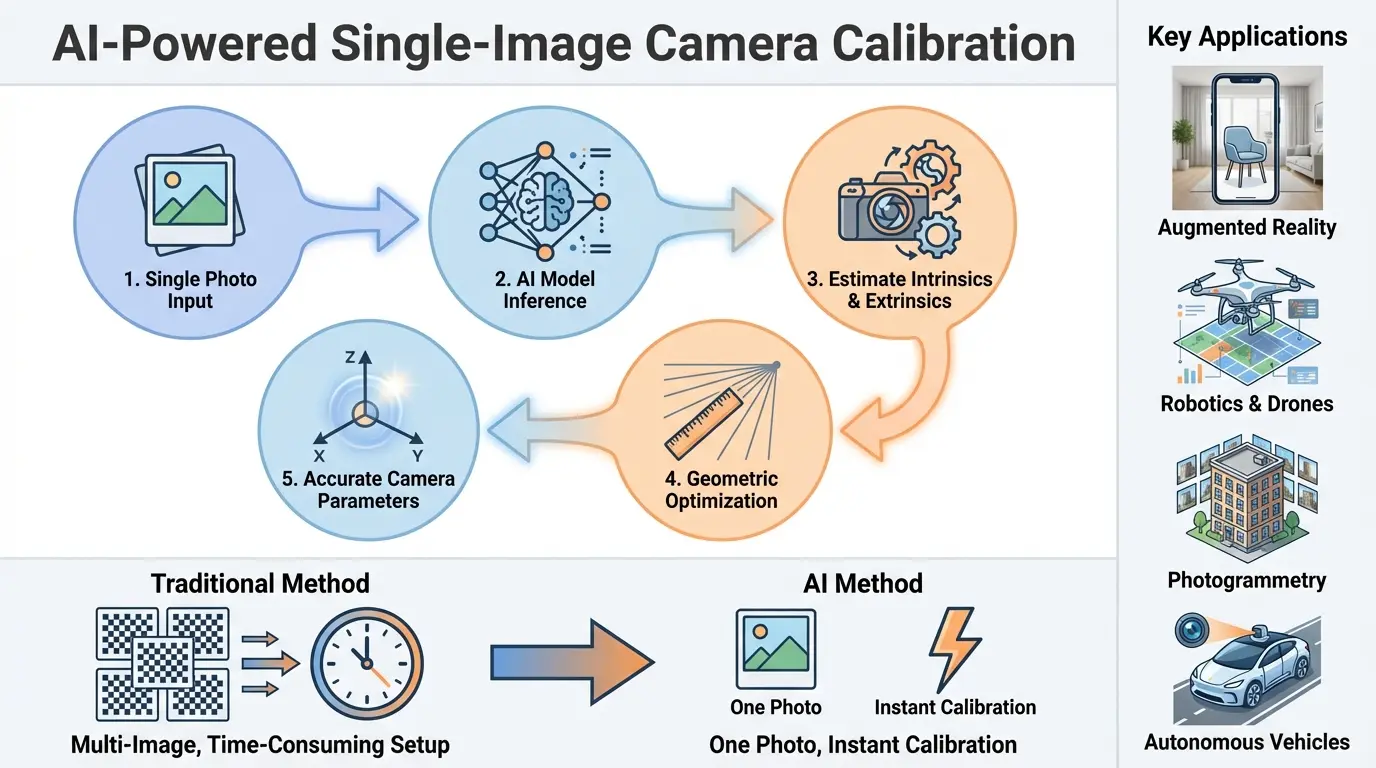 AI calibration process visualization