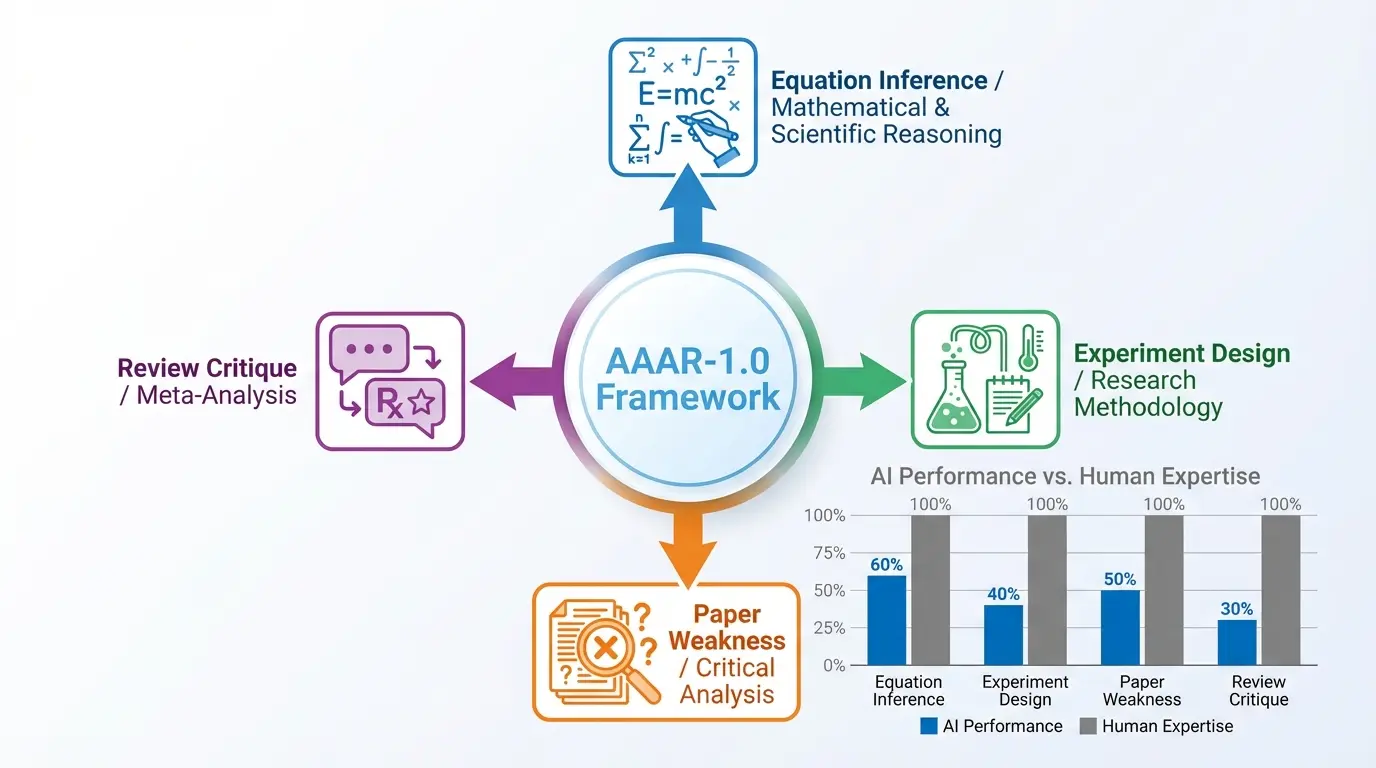 AAAR 1.0 AI research assistance framework