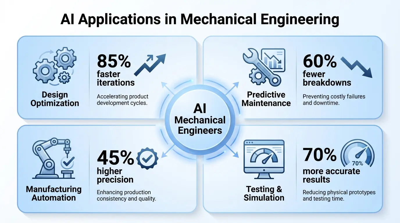AI generative design for mechanical components
