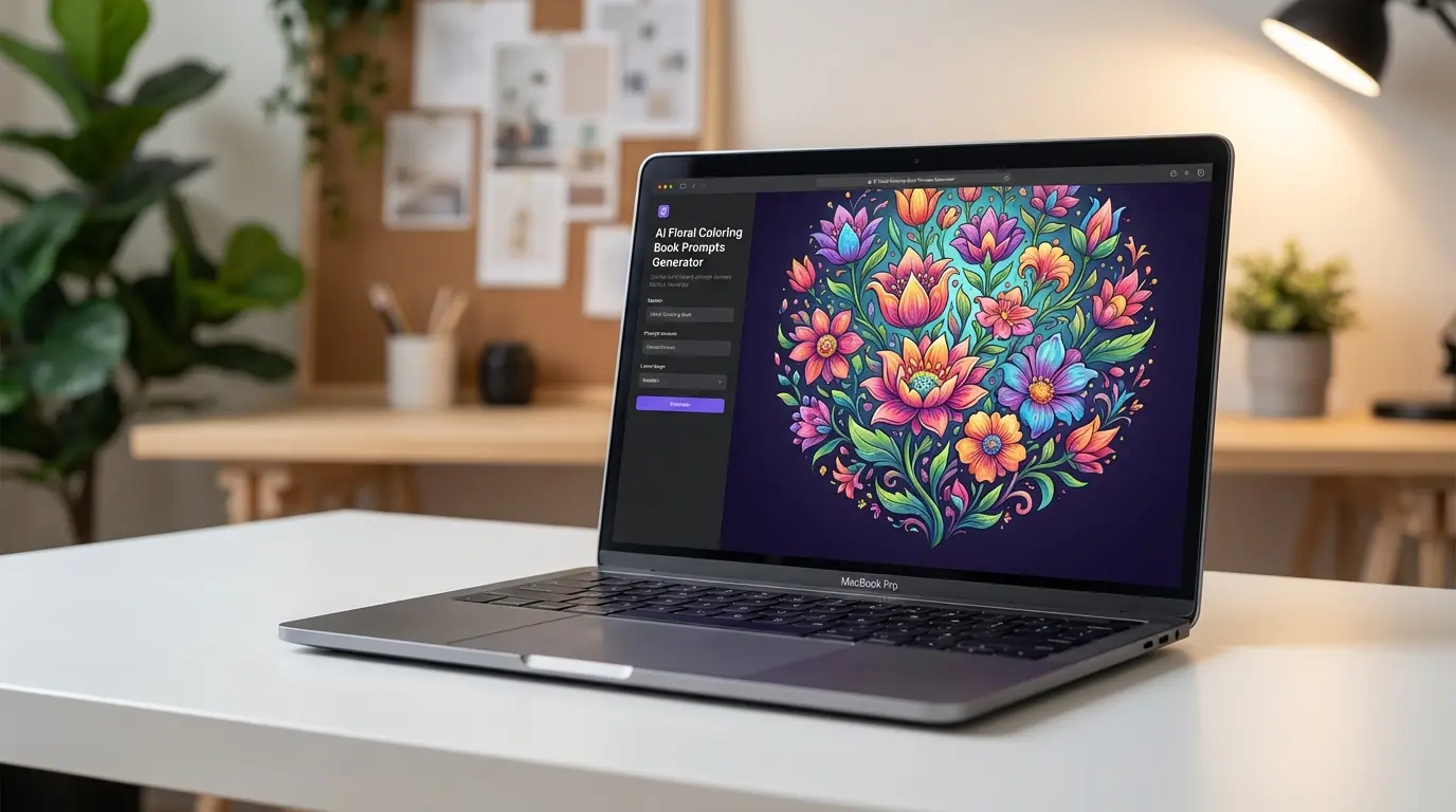 AI Floral Coloring Book Prompts Generator: Boost Your Design Skills in 2026 | BuzzwithAI