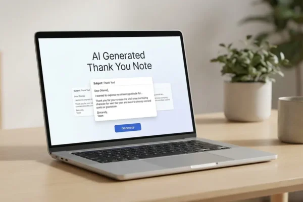 AI Generated Thank You Notes: Avoid Awkward Mistakes in 2026 | BuzzwithAI