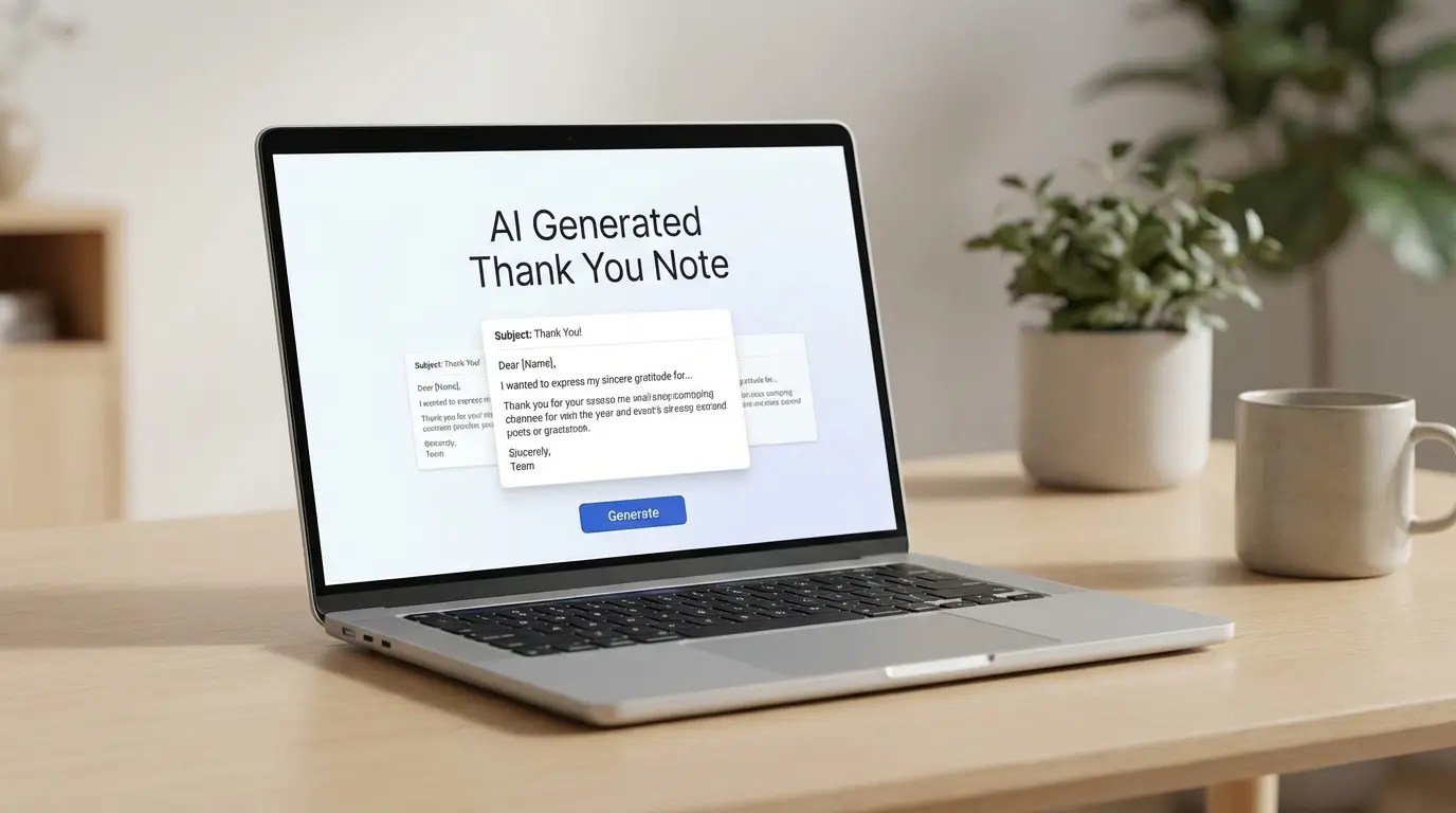 AI Generated Thank You Notes: Avoid Awkward Mistakes in 2026 | BuzzwithAI