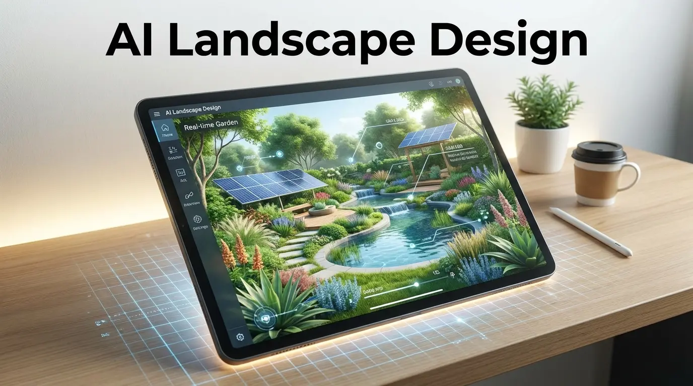 Artificial Intelligence Landscape Design in 2026: Boosting Sustainability 1 AI Landscape Design in 2026: Boosting Sustainability and Efficiency | BuzzwithAI