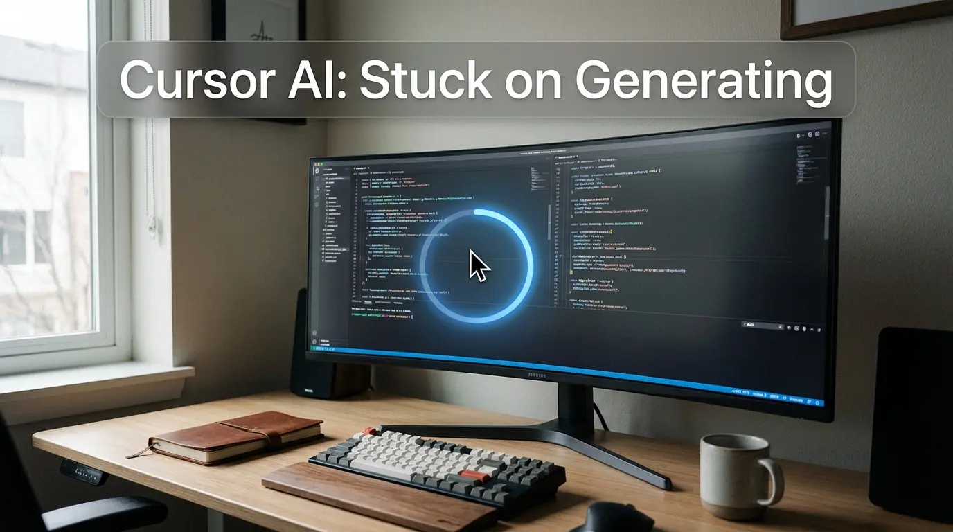 Cursor AI Stuck on Generating? 2026 Fixes & Proven Solutions | BuzzwithAI