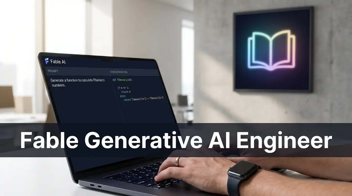 Fable Generative AI Engineer: Explore the Future of Creative Technology | BuzzwithAI