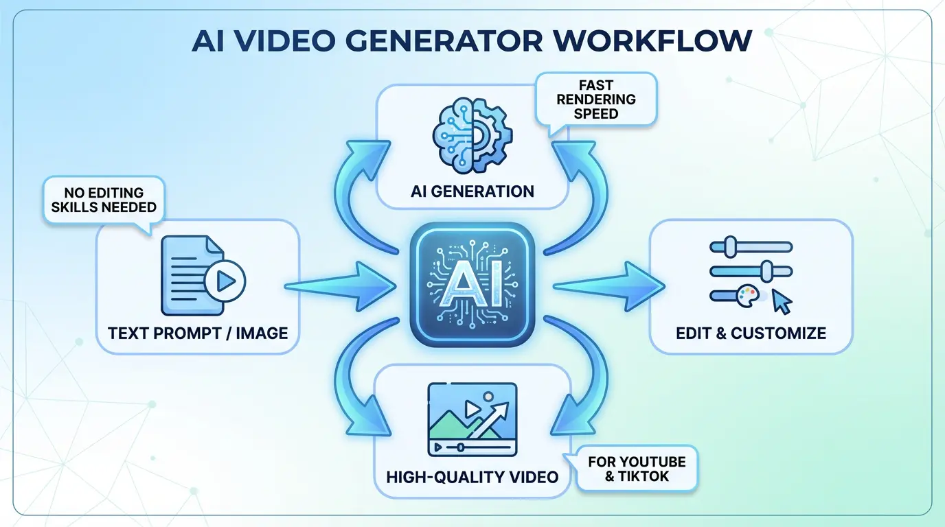 GenApe AI Video Generator: Maximize Your Content Creation in 2026 2 Genape AI Video Generator Interface with AI Tools
