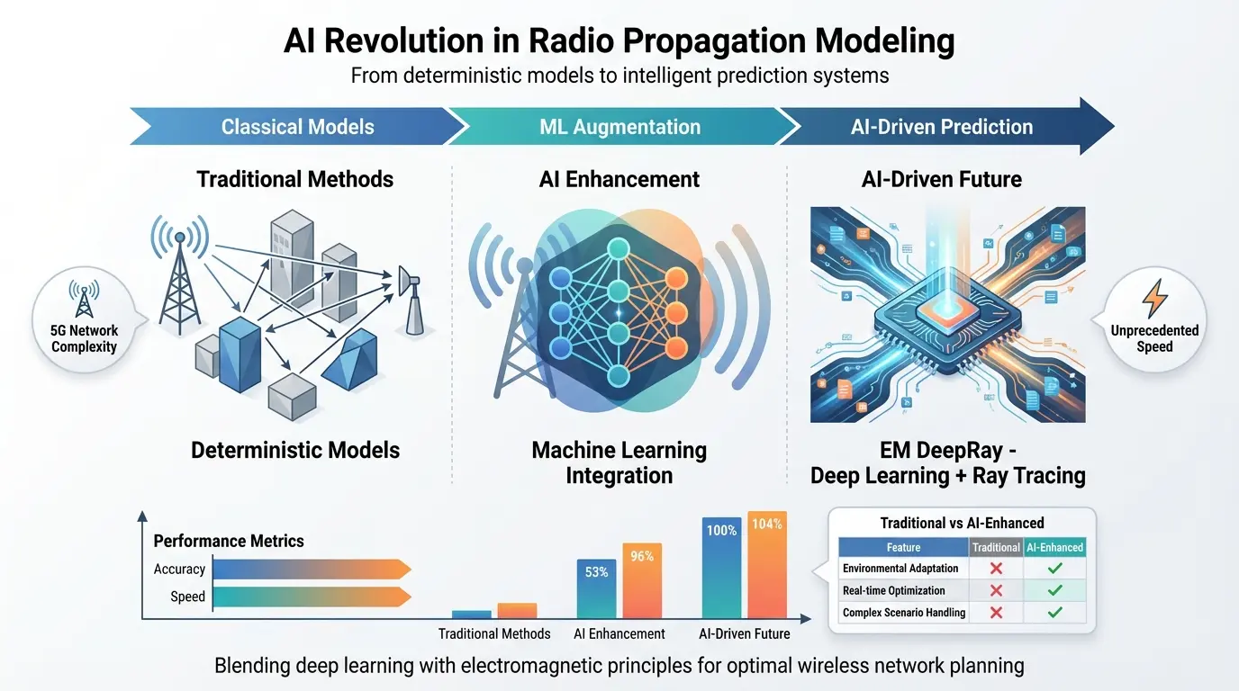AI-enhanced propagation modeling visualization