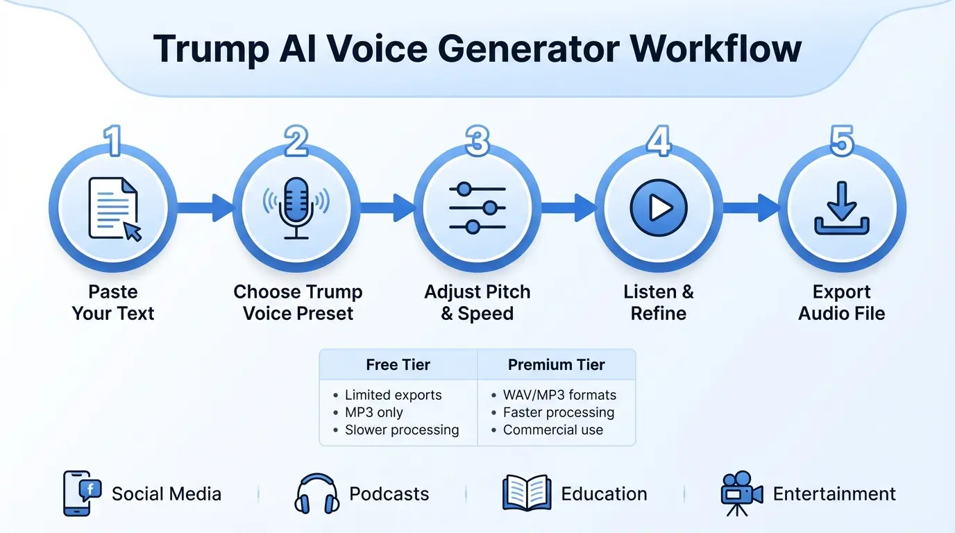Advanced Voice Generation Interface