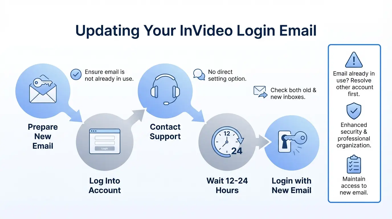 InVideo.io login example