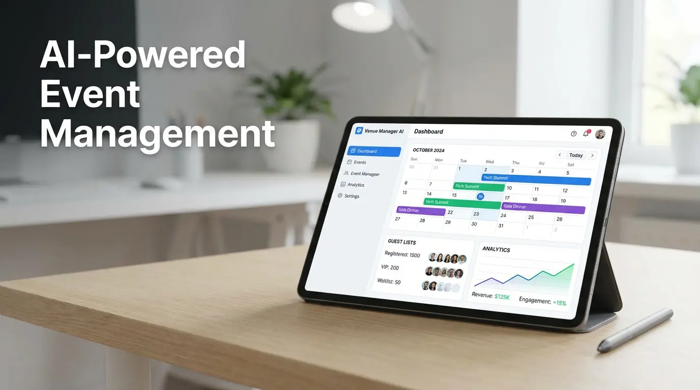Venue Manager AI Event 2026: Boost Efficiency & Guest Satisfaction 1 Venue Manager AI Event 2026: Boost Efficiency & Guest Satisfaction | BuzzwithAI