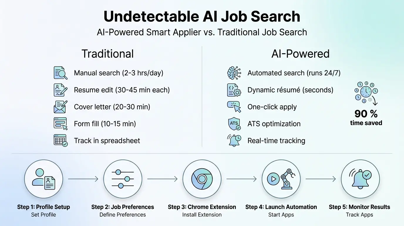 Relevant image showing AI integration in career search