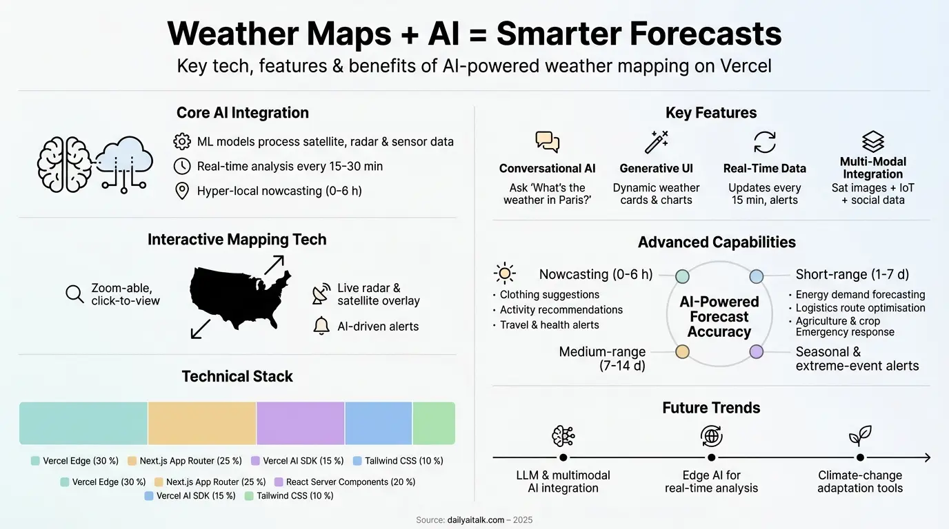 Detailed meteorological weather map showing pressure systems and precipitation